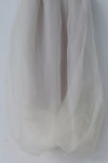 SWAYING/KNIT crochet stitching rotating skirt SW212LS18 white
